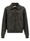 Saint Laurent Bubble Leather Jacket