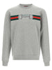 Gucci Web Ribbon And Horsebit Sweatshirt