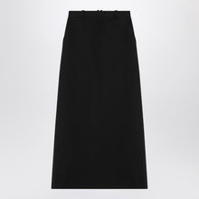  The Row Black wool Roux skirt