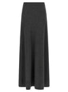 Balenciaga Maxi Wool Skirt