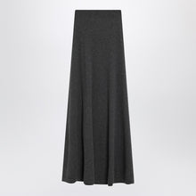  Balenciaga Long grey wool skirt