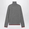 GUCCI Grey cashmere turtleneck sweater