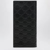 GUCCI Black GG Emblem long wallet