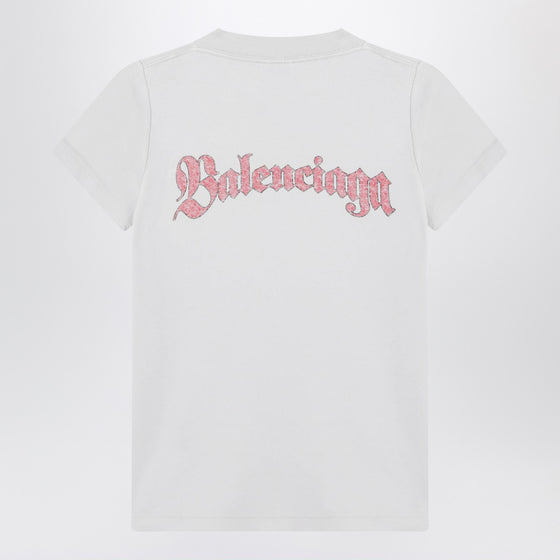 Balenciaga White T-shirt with logo prints
