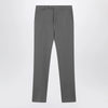 GUCCI Grey wool satin trousers