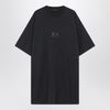 Balenciaga Black washed Loop Sports Icon Oversize T-shirt