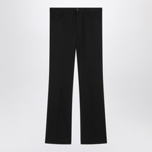  Balenciaga Black regular fit tailored trousers