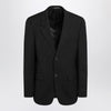 Balenciaga Black single-breasted wool jacket