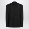 Balenciaga Single-breasted black wool jacket