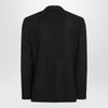 Balenciaga Single-breasted black wool jacket