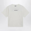 Balenciaga Back Medium Fit T-shirt in cream