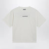 Balenciaga Back Medium Fit T-shirt in cream