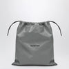Balenciaga La Pochette dust bag shopper in Arena lambskin grey