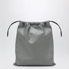 Balenciaga La Pochette dust bag shopper in Arena lambskin grey