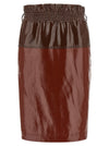 Saint Laurent Paper-bag Skirt