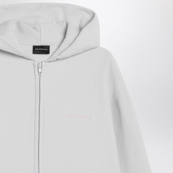 Balenciaga Back Regular Fit zip hoodie