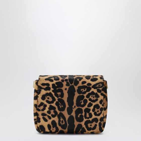 Saint Laurent Leopard-print Kate bag in pony-effect leather