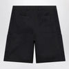 GUCCI Ink blue cotton twill shorts