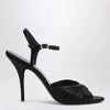 Balenciaga Black Dynastie satin sandals