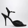 Balenciaga Black Dynastie satin sandals
