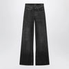 Balenciaga Black washed jeans with jacquard logos