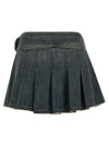 Balenciaga Buckle Pleated Skirt