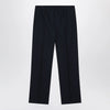 GUCCI Midnight blue technical panama trousers