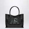 Balenciaga Le City small lambskin leather tote bag in black