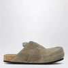 Balenciaga Dumbo sabot in distressed suede calfskin