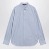 GUCCI Light blue striped cotton poplin shirt