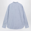GUCCI Light blue striped cotton poplin shirt
