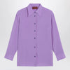 GUCCI Purple silk shirt