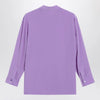 GUCCI Purple silk shirt