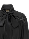 Saint Laurent Lace Silk Shirt