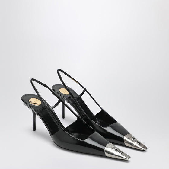 Saint Laurent Jeanne black patent leather pumps