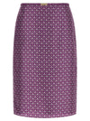 Gucci Morsetto Print Skirt