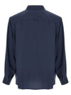 Saint Laurent Viscose And Silk Shirt