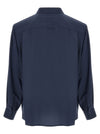 Saint Laurent Viscose And Silk Shirt