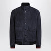 GUCCI Blue leather jacket