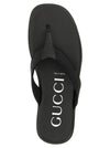 Gucci Jacquard Thong Sandals