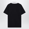 GUCCI Blue stretch cotton piqué polo shirt