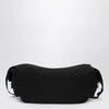 GUCCI Large black crossbody bag in GG fabric