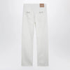GUCCI White trousers with Horsebit detail