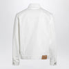 GUCCI White jacket with Horsebit detail