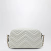 GUCCI GG Marmont small white camera bag