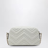 GUCCI GG Marmont small white camera bag