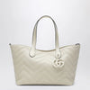 GUCCI GG Marmont medium shopping bag ivory