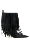 Balenciaga Avenue Fringe Ankle Boots