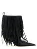 Balenciaga Avenue Fringe Ankle Boots