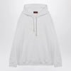 GUCCI White cotton sweatshirt with logo print